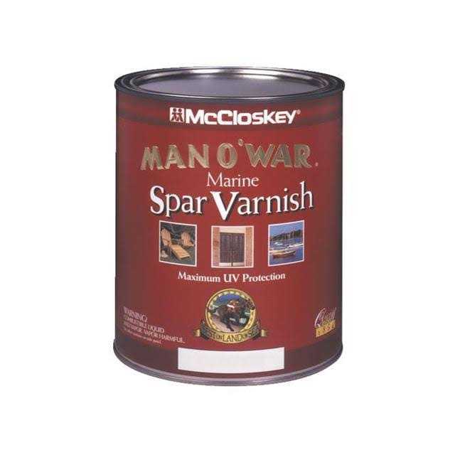 McCloskey Man O War Marine Spar Varnish - MT - Mrs Treak
