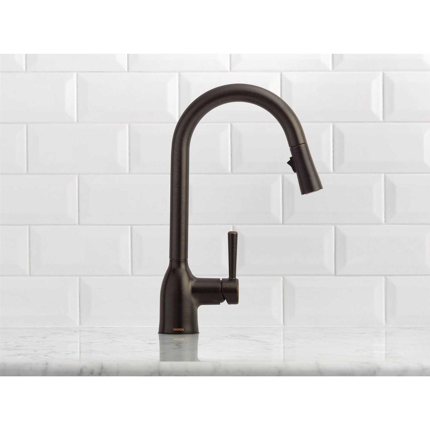 Moen Adler Handle Pull Down Kitchen Faucet - MT - Mrs Treak