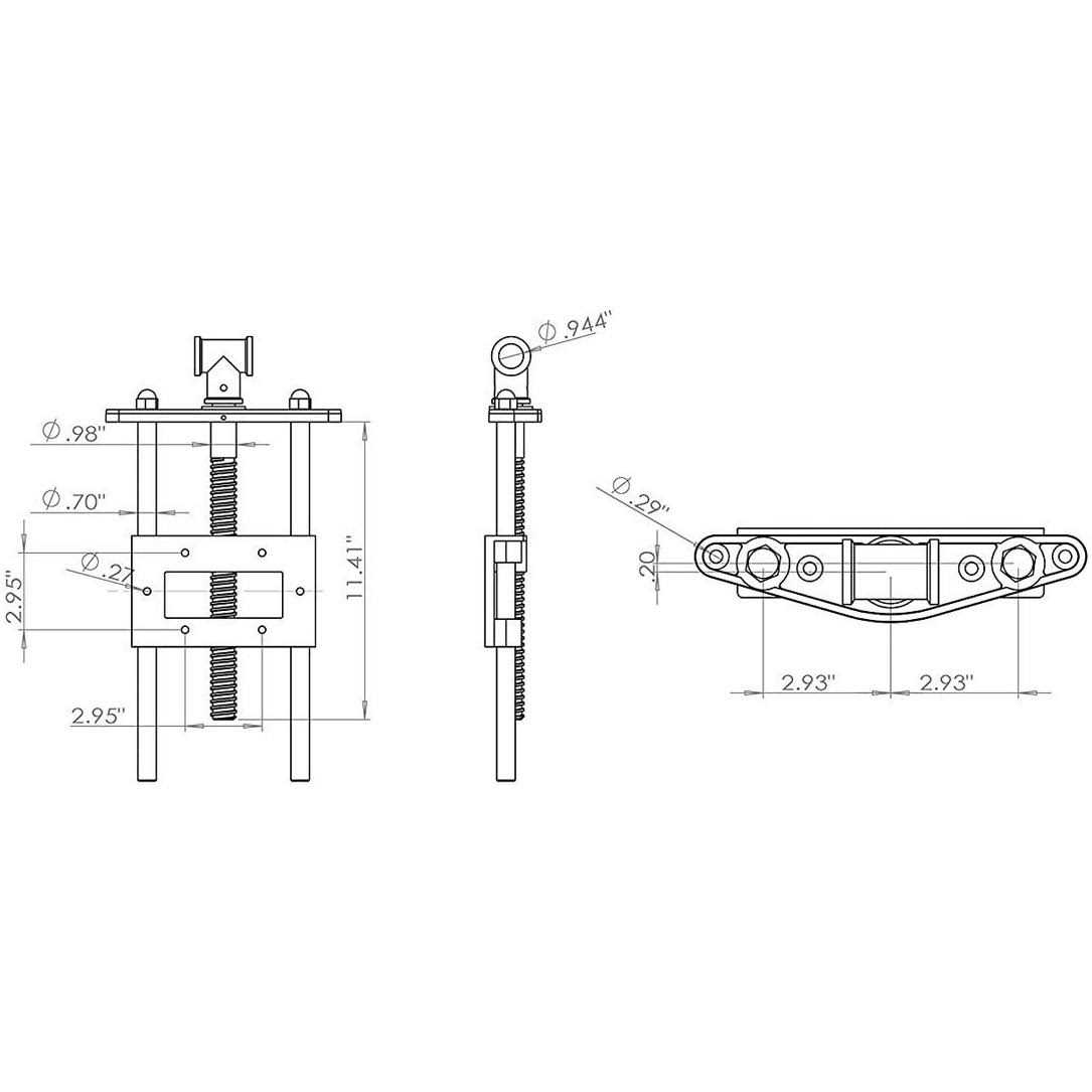 Yost Tools F106 6 FClamp - MT - Mrs Treak