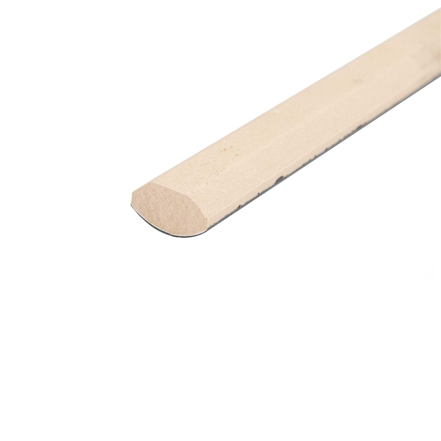 Merola Tile Chester Demi-Bullnose 1/2 in. x 12 in. Glossy Ceramic Wall Tile Trim - MT - Mrs Treak