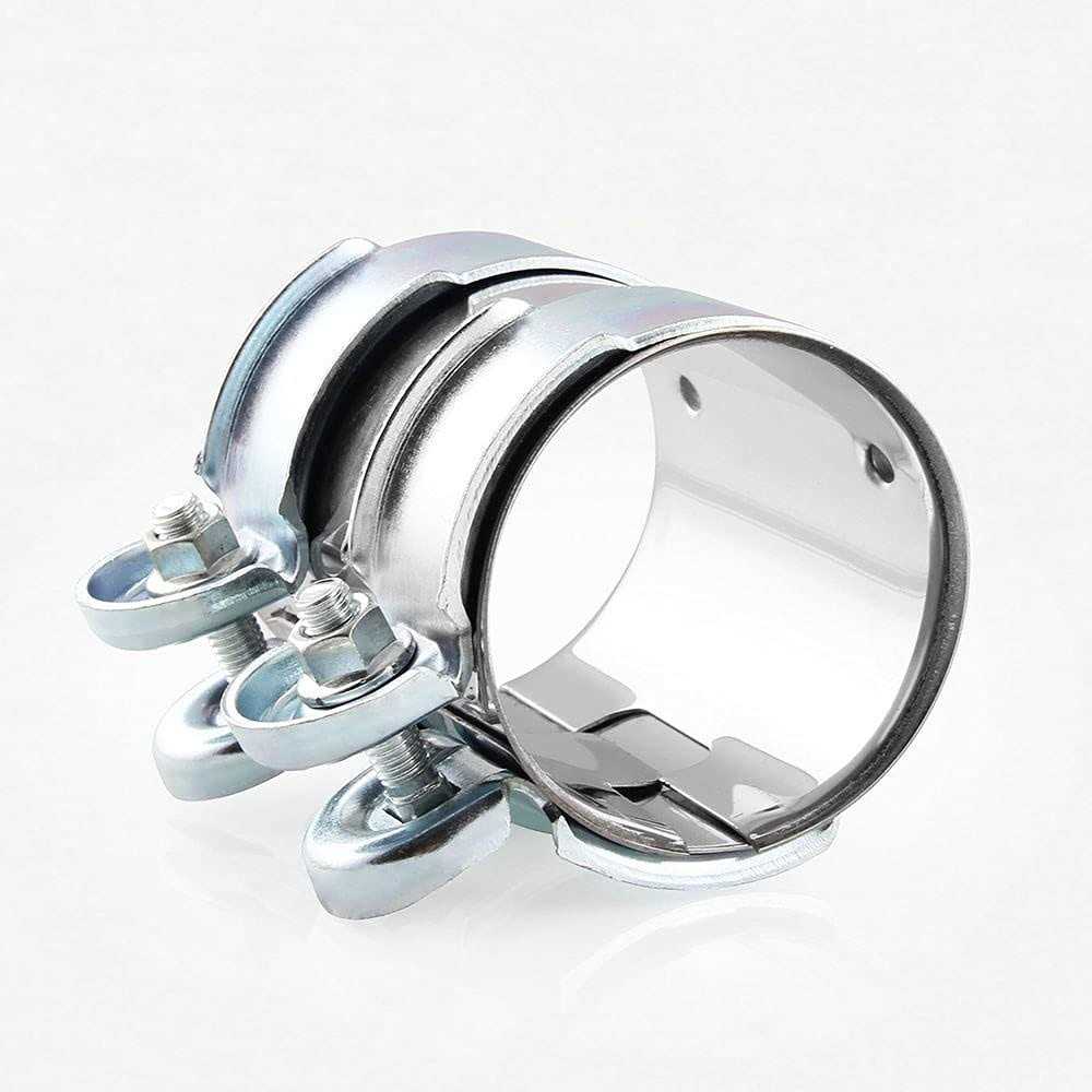Stainless Steel Exhaust Clamp Pipe Joint Bolts Band Flanges Clamp - MT - Mrs Treak