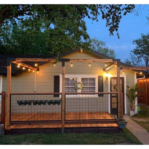 Wild Hog 36 in. x Black Metal Railing Panel - MT - Mrs Treak