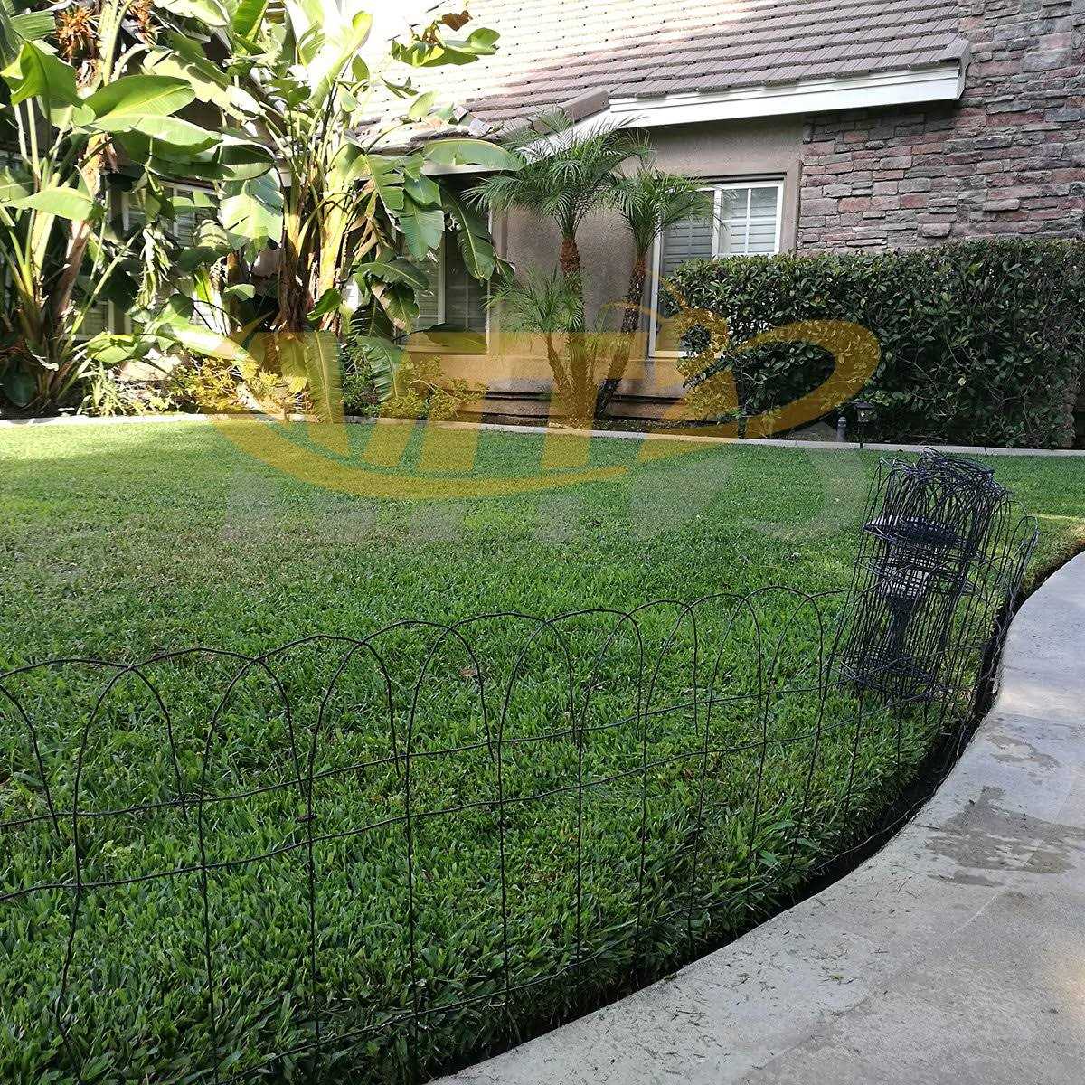 MTB Supply MTB Black PVC Coated Welded Wire Mesh Garden Economy Fence 1 Inch x 1 Inch 16GA - MT - Mrs Treak