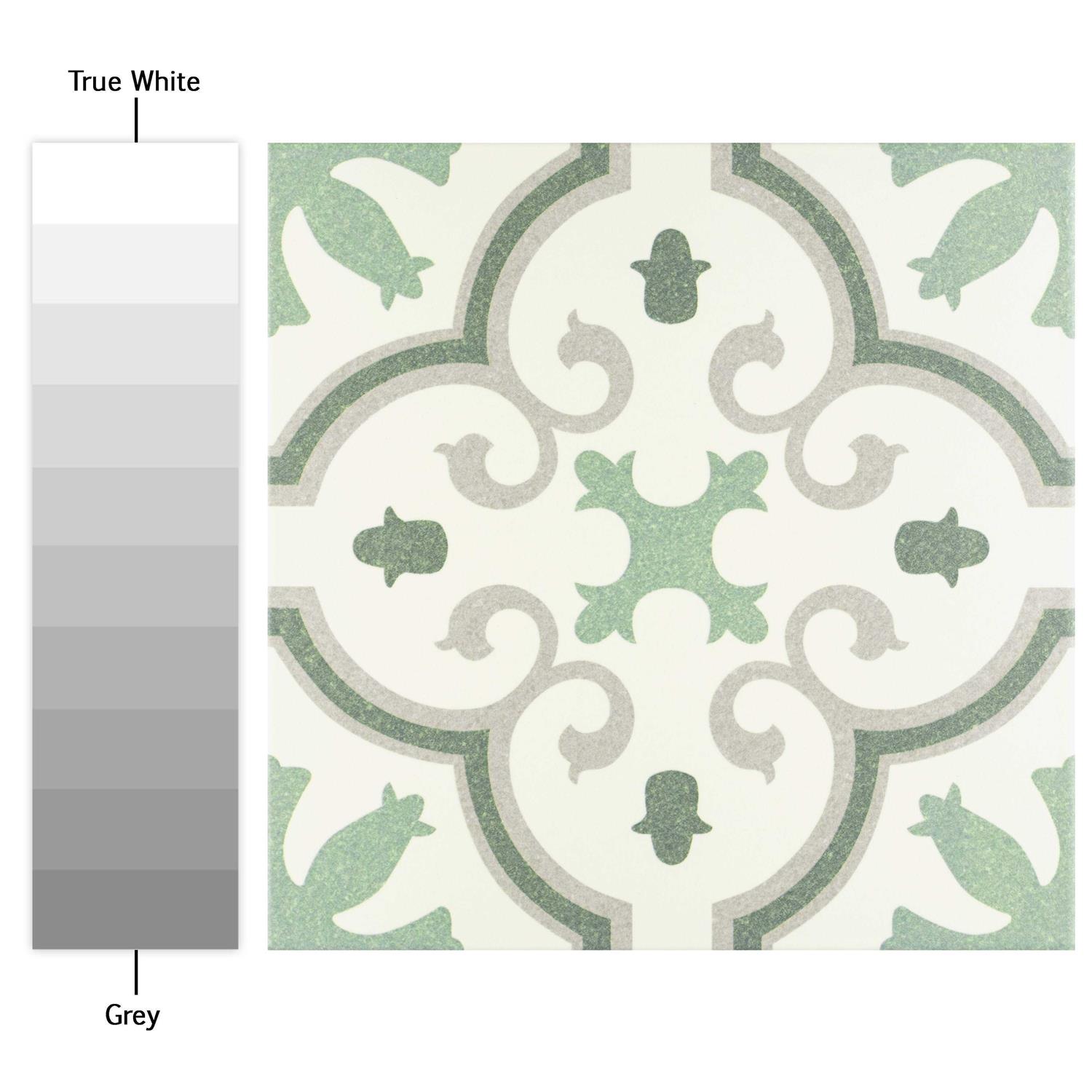 Merola Tile Moldura Marbleized 1 x 7.86 Ceramic Pencil Wall Trim Tile WSP8MMP - MT - Mrs Treak