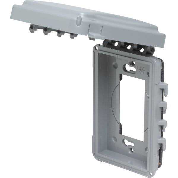 TayMac MM110C 1-Gang Weatherproof Flip Cover - MT - Mrs Treak