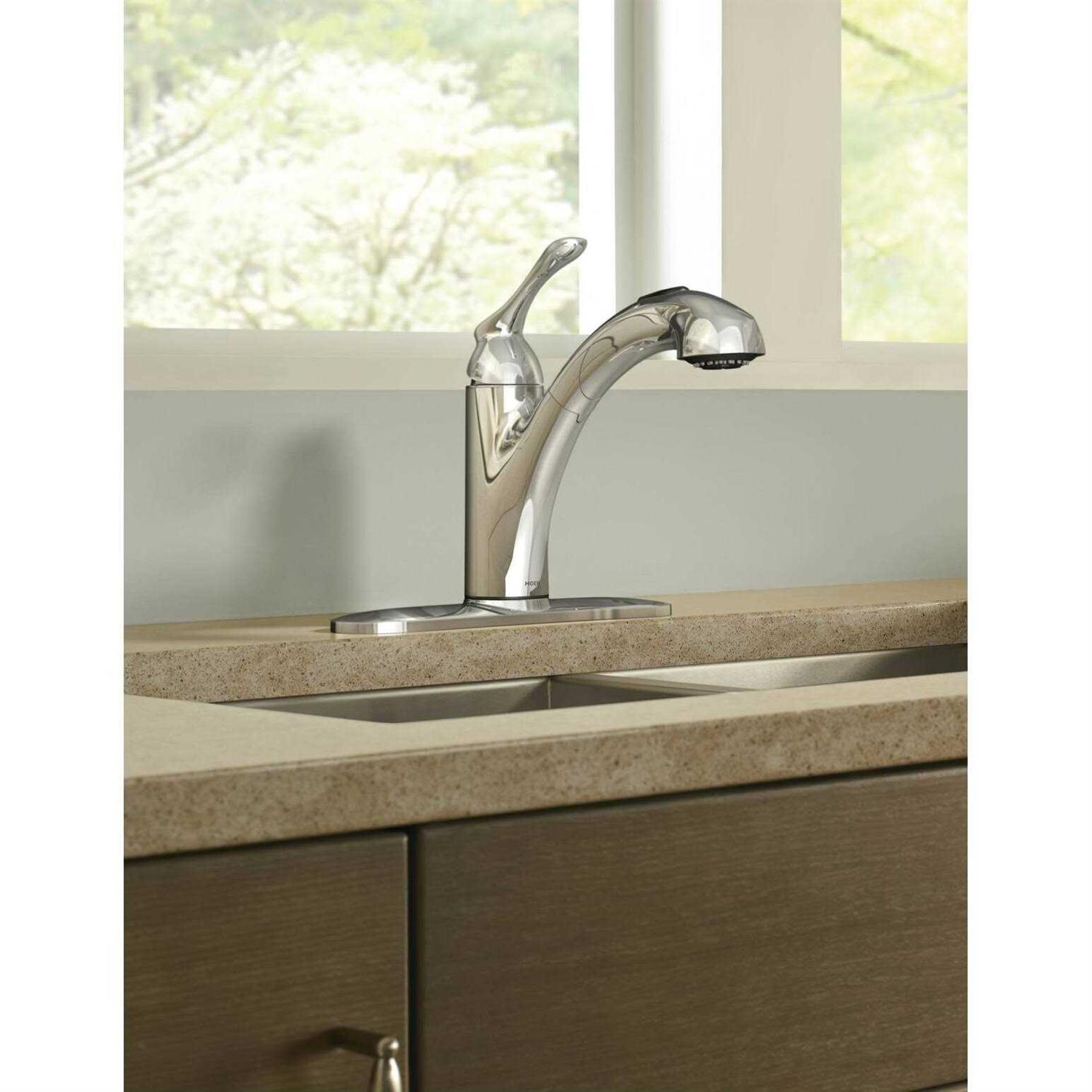 Moen Banbury Single Handle Kitchen Faucet - MT - Mrs Treak