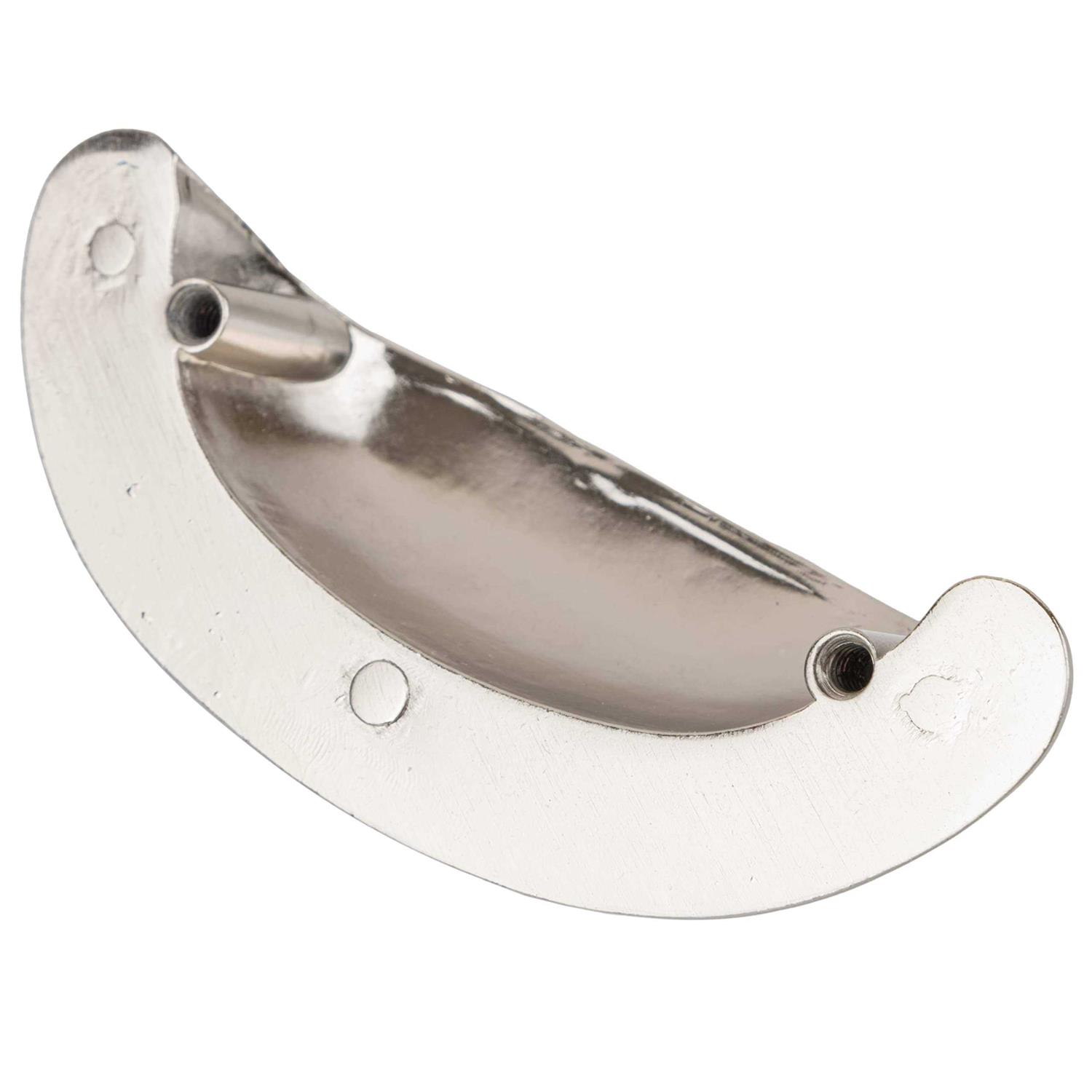 UNIQANTIQ HARDWARE SUPPLY Baroque Style Brushed Nickel Finished Drawer Bin Pull - MT - Mrs Treak