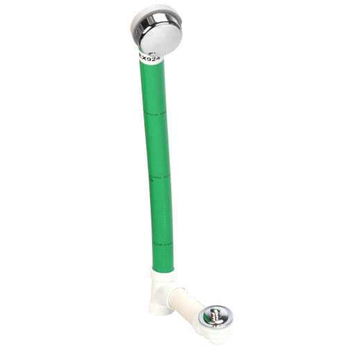 Watco FLEX924-LT-PVC-CP Flexible Lift and Turn Bath Waste Kit - MT - Mrs Treak