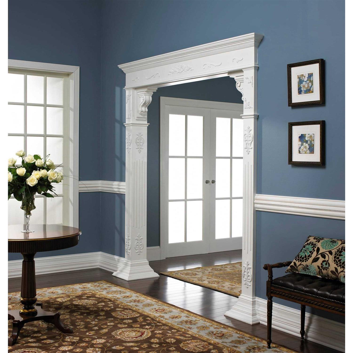 Ornamental Mouldings 3-in x 5-in x 96-in Unfinished Unfinished Wood Decorative Beam - MT - Mrs Treak