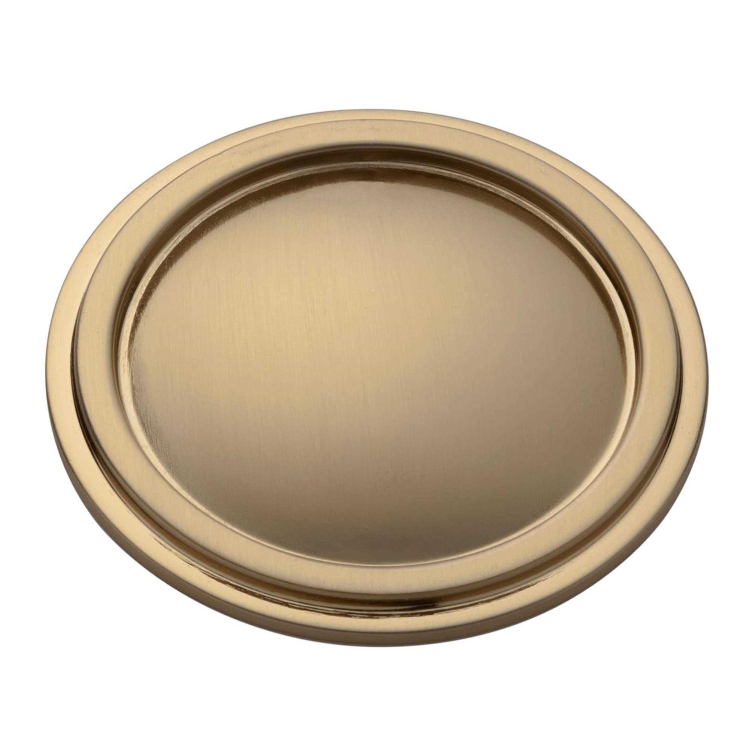 Sumner Street Home Hardware Kent Knurled 7 in. Satin Brass Drawer Pull - MT - Mrs Treak