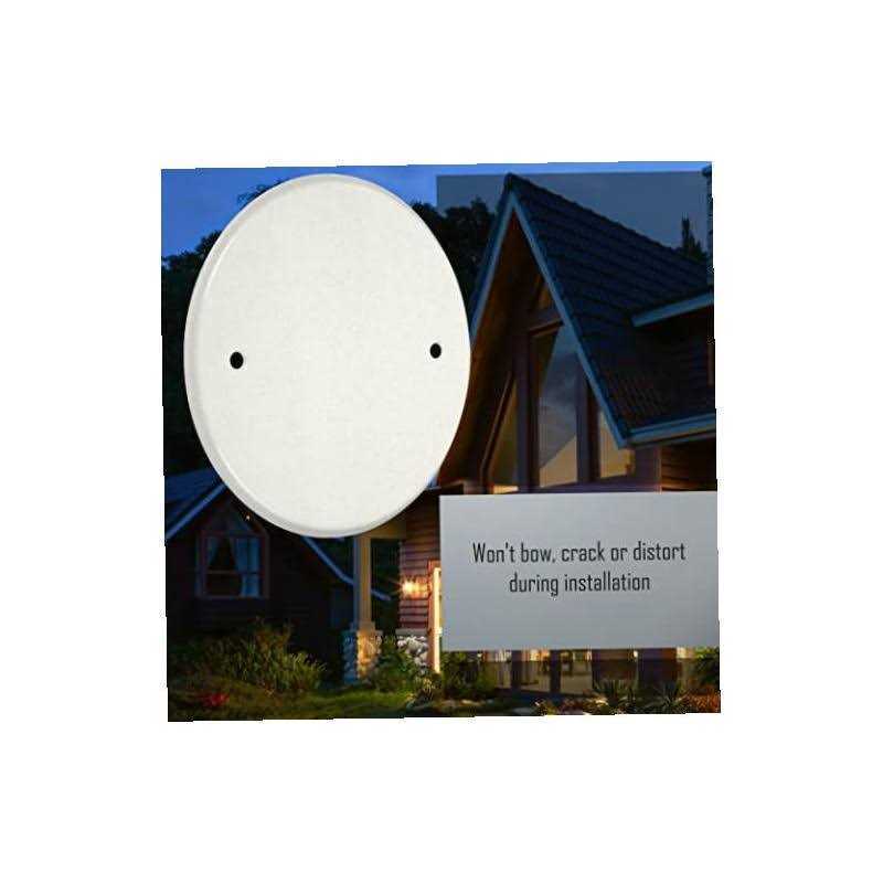 Taymac LPB3400 Flat Round Blank Plate Metallic 5 4-Inch. Box Mount - MT - Mrs Treak