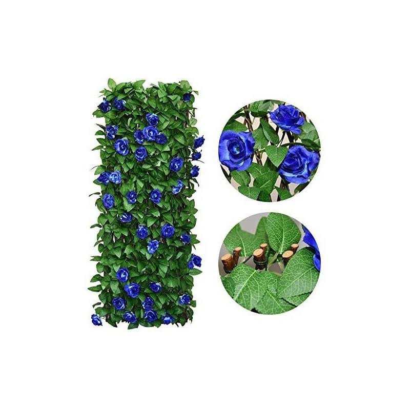 Sumery Expandable Fence Privacy Screen for Balcony Patio Outdoor,Decorative Faux Ivy Fencing Panel,Artificial Hedges - MT - Mrs Treak