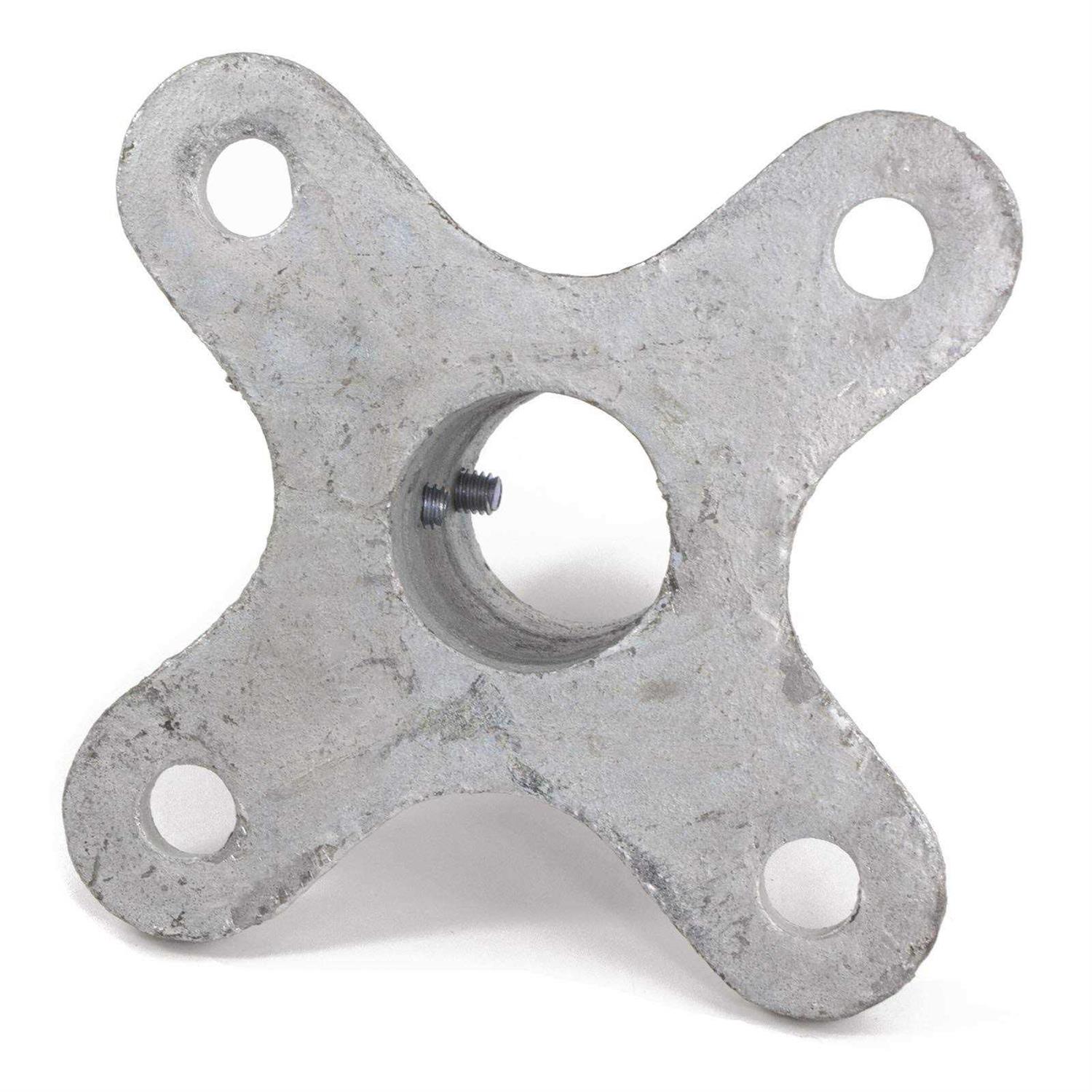 Plum Fittings Posts Floor Flange w/ 2 Set Screws - MT - Mrs Treak