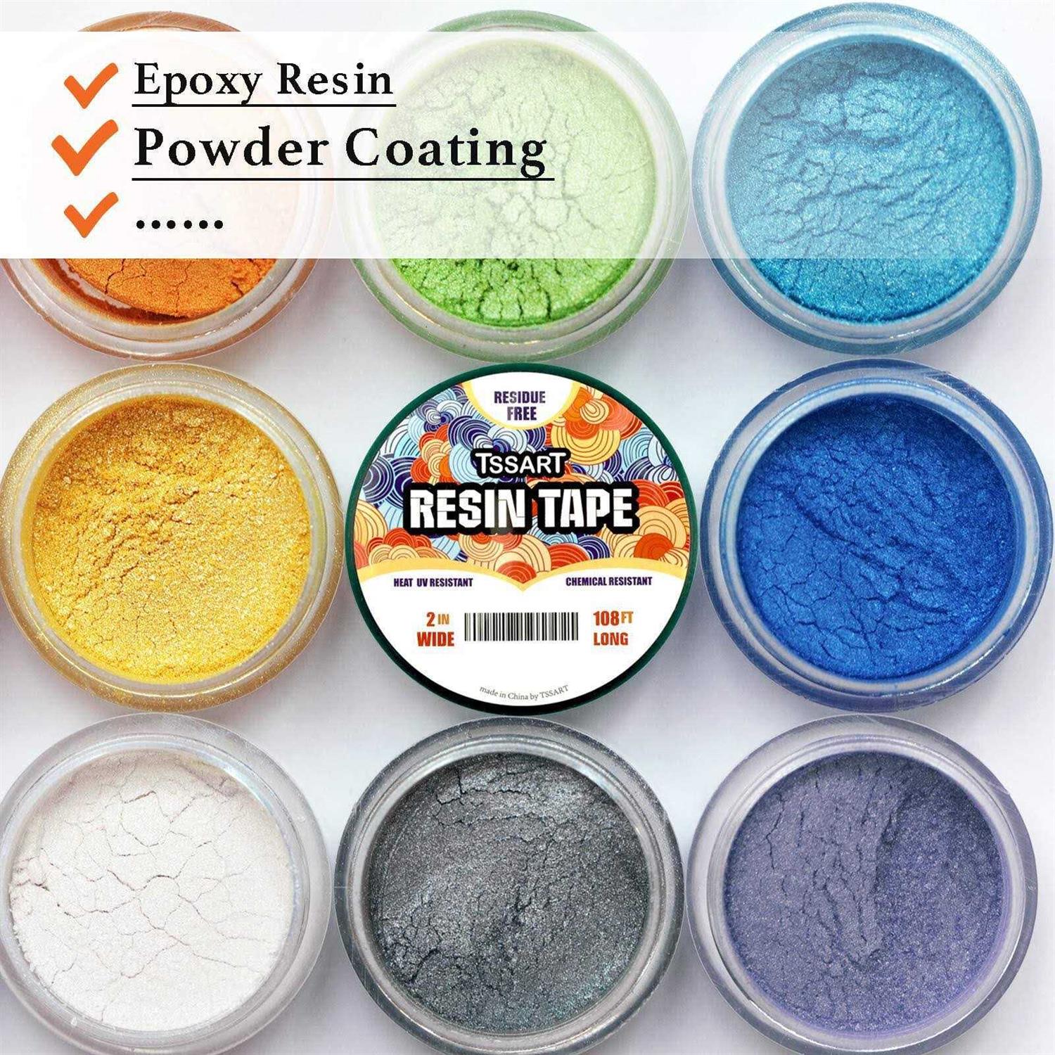 Tssart Resin Tape for Epoxy Resin Molding Silicone Thermal Adhesive Tape, Oxidation and High Temperature Resistance Easy Peeling - MT - Mrs Treak