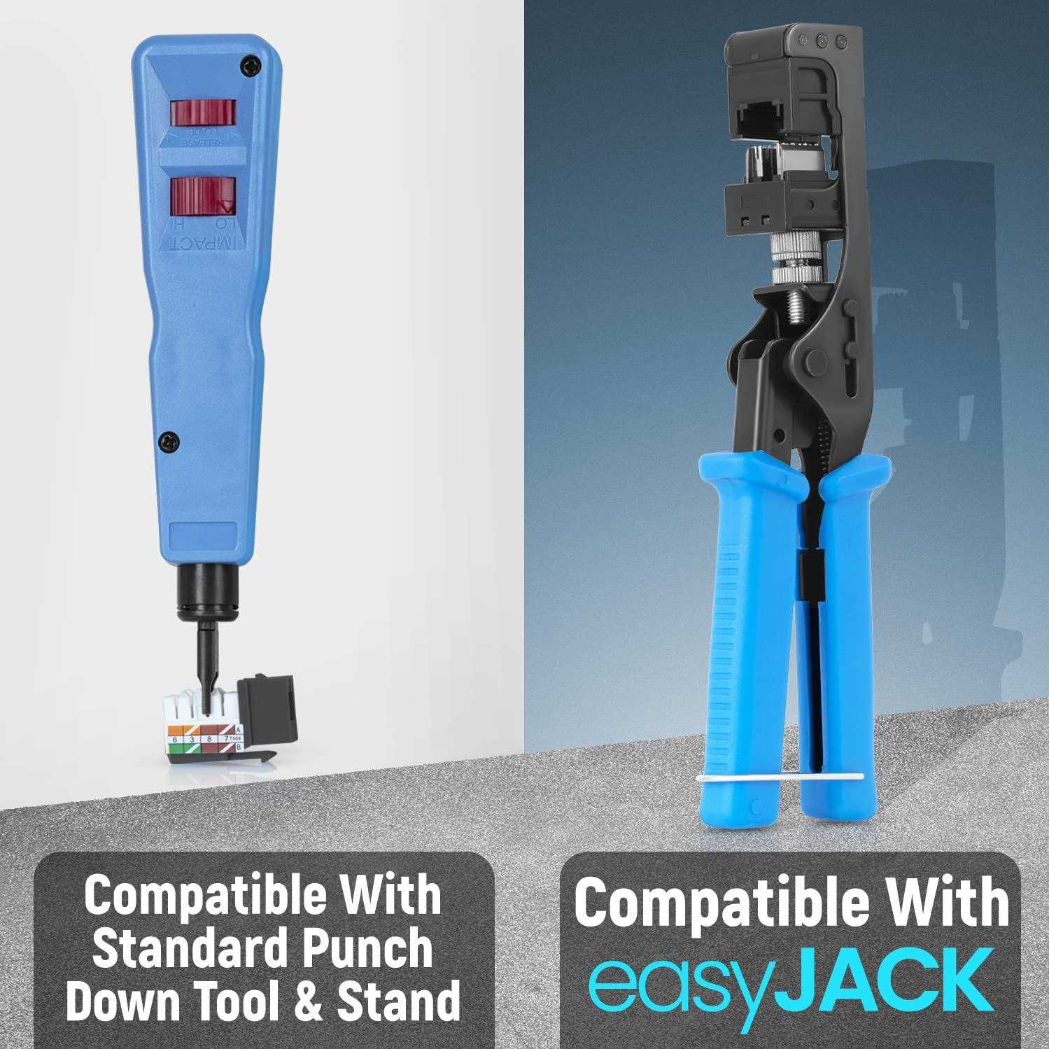 Everest Media Solutions RJ45 CAT6/5e Keystone Jack - MT - Mrs Treak