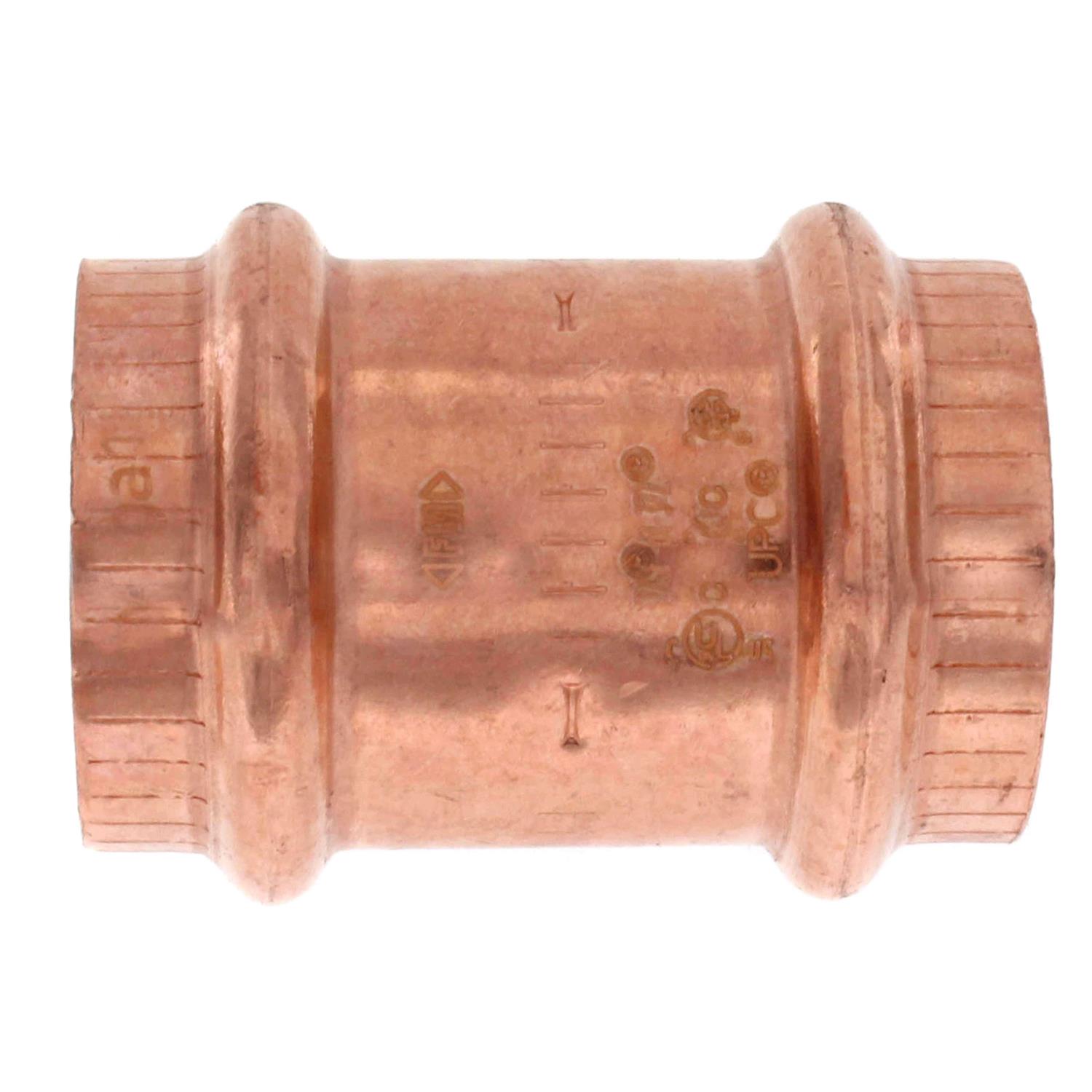 Viega ProPress Copper Coupling w/Stop - MT - Mrs Treak