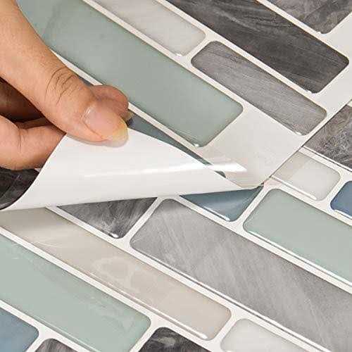 LONGKING Peel and Stick Backsplash Tile Stickers - MT - Mrs Treak