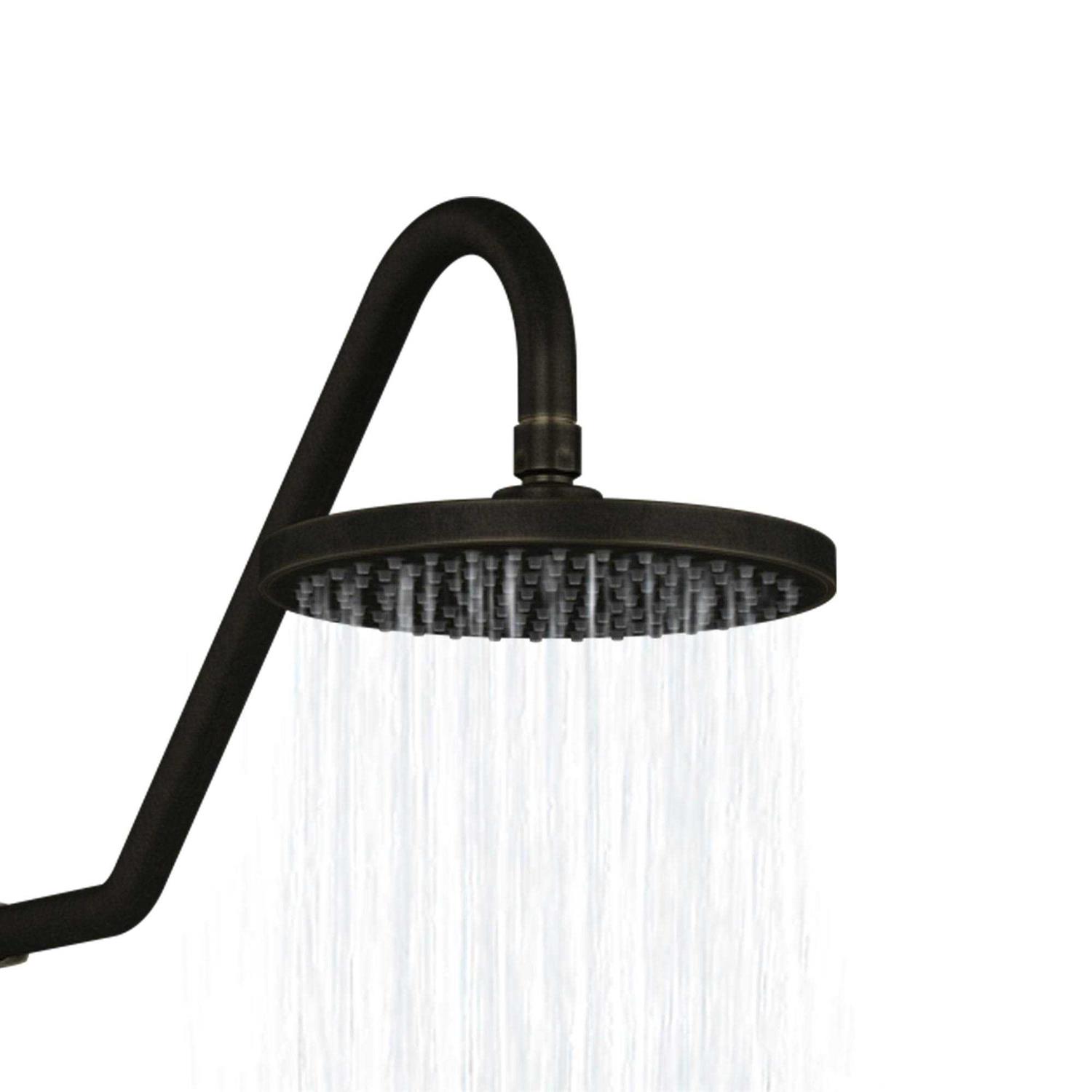 Pulse Showerspas 1011-BG-1.8GPM Kauai Rain Shower Head with Handshower Brushed Gold 8.0 W Metal - MT - Mrs Treak