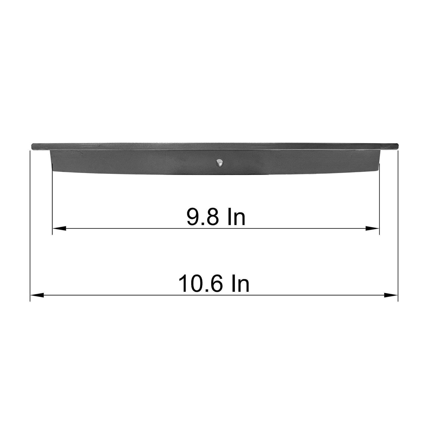 Vent Systems Soffit Vent Cover Round Air Vent Louver - MT - Mrs Treak