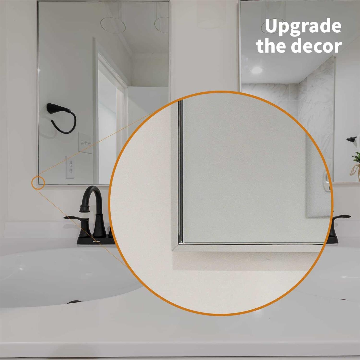 WOWOW Wall Mounted Pot Filler Faucet in Brushed Nickel - MT - Mrs Treak