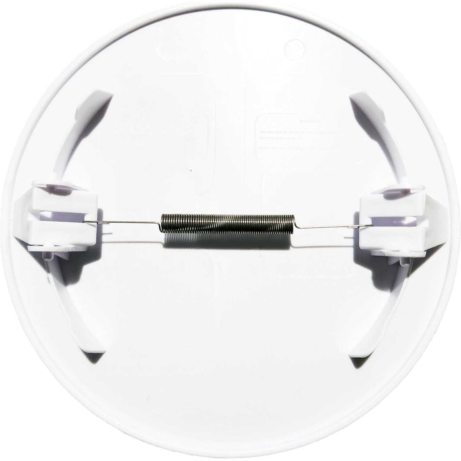 EASY-EXS Access Panel Round Spring-Clip Plastic White - MT - Mrs Treak