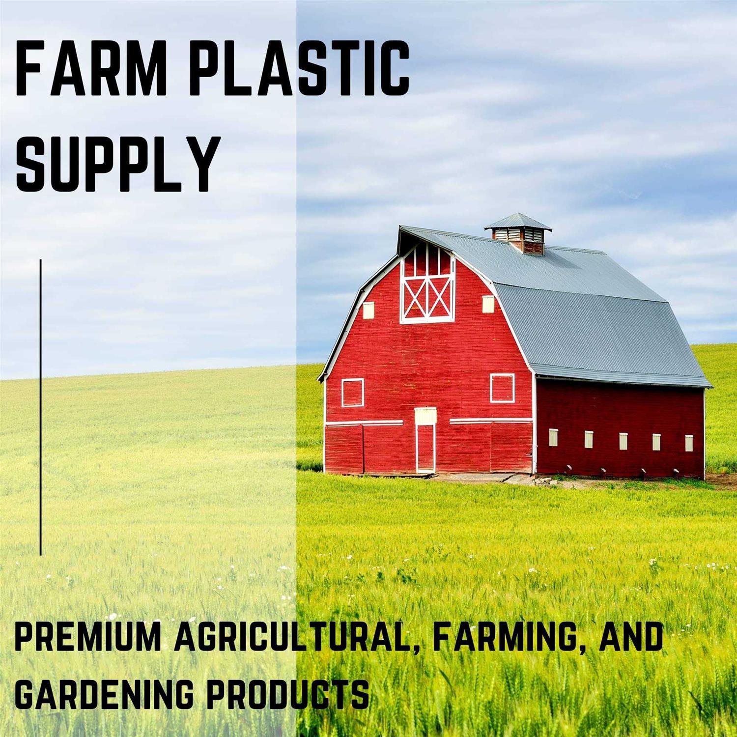 Farm Plastic Supply Silage Tarp Black/White Plastic Sheeting 5 Mil - MT - Mrs Treak