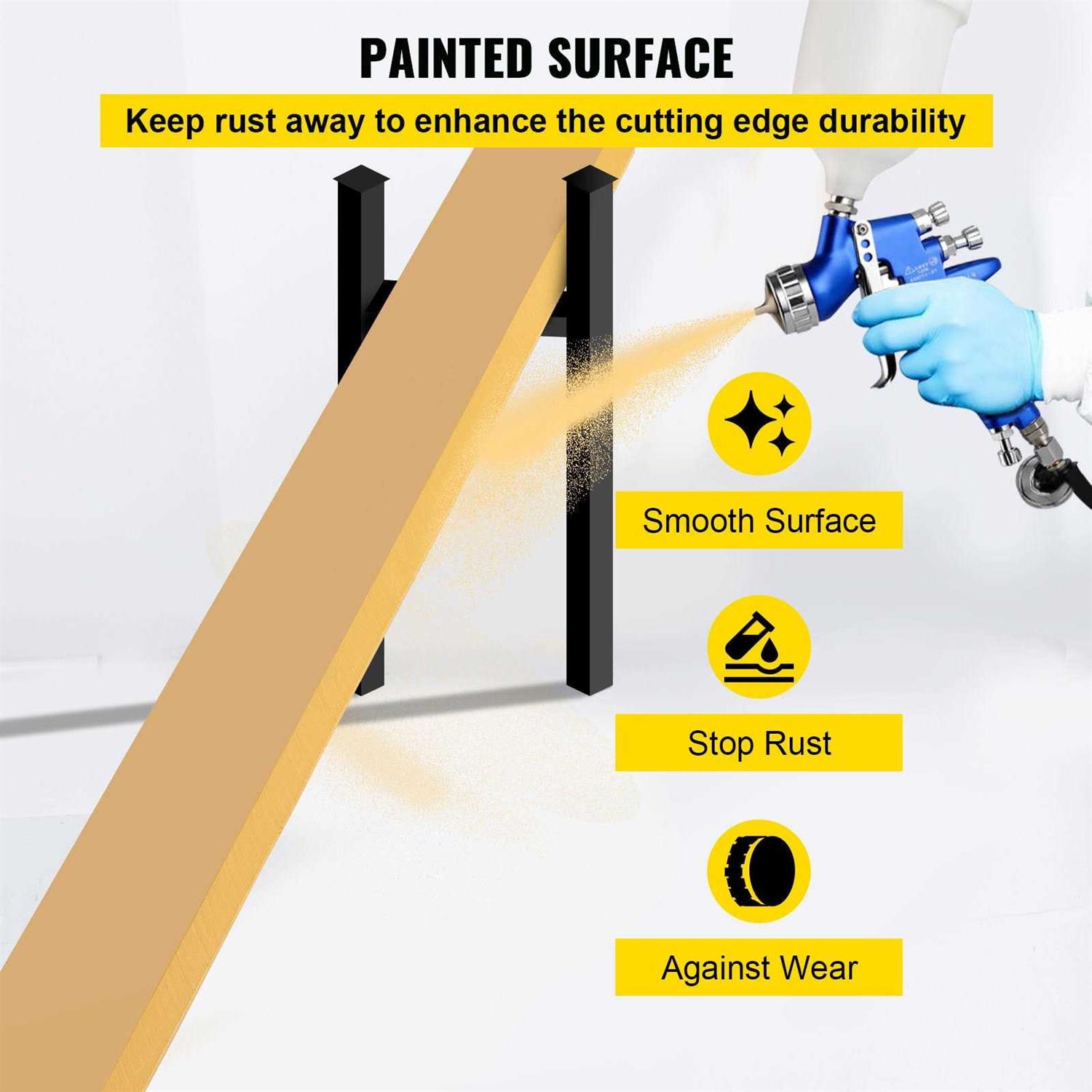 VEVOR Bucket Cutting Edge Bucket Edge Weld-on and Bolt-on Advanced Cutting Edge 16Mn CDRBYCYC - MT - Mrs Treak