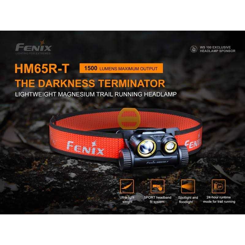Fenix HM65R-T Rechargeable Headlamp - MT - Mrs Treak
