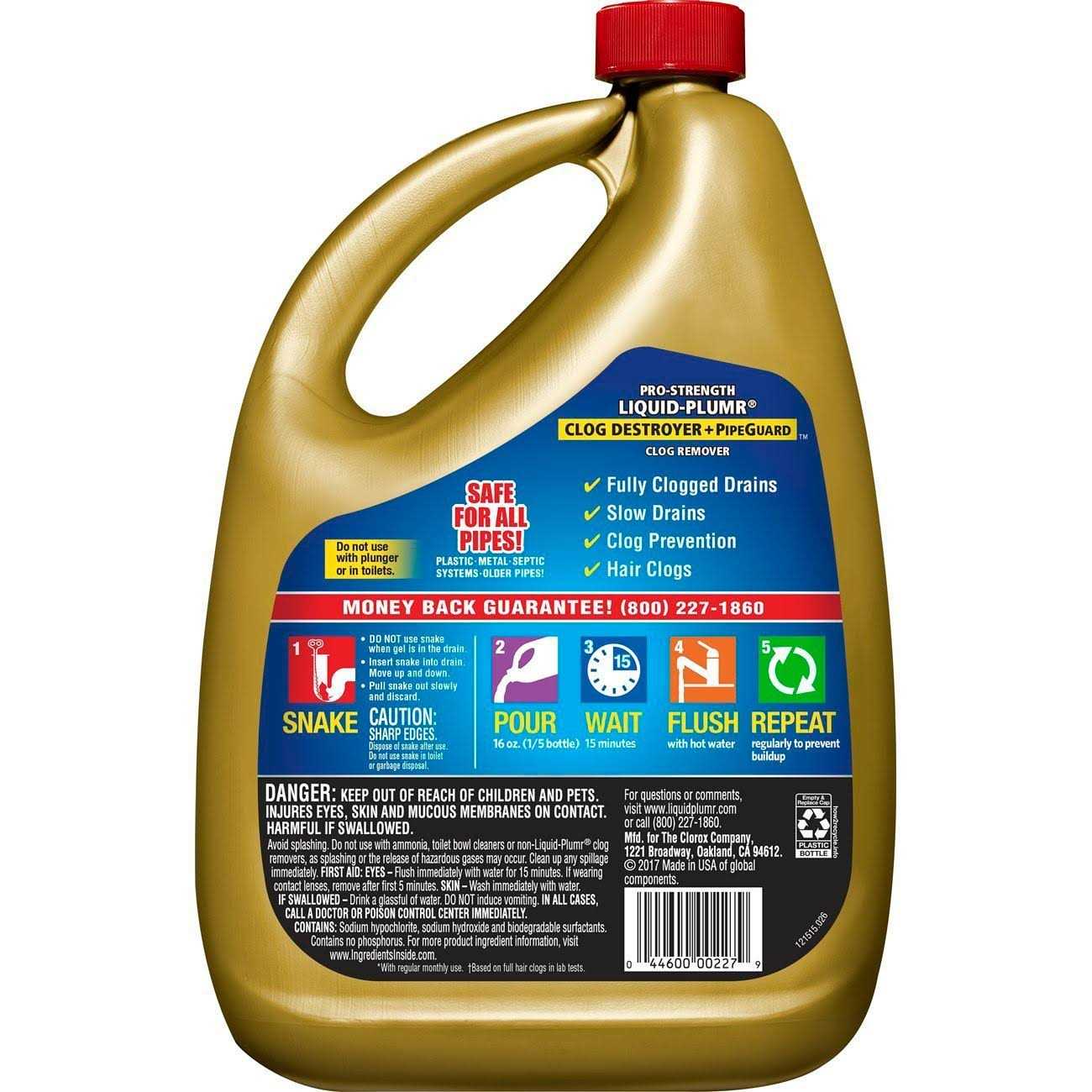 Liquid Plumr Clog Destroyer Pro-Strength - MT - Mrs Treak