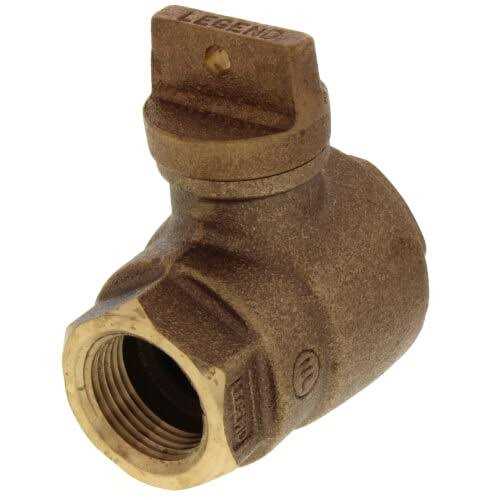 Legend Valve 314-254NL 3/4 FIP x FIP Curb Stop - MT - Mrs Treak