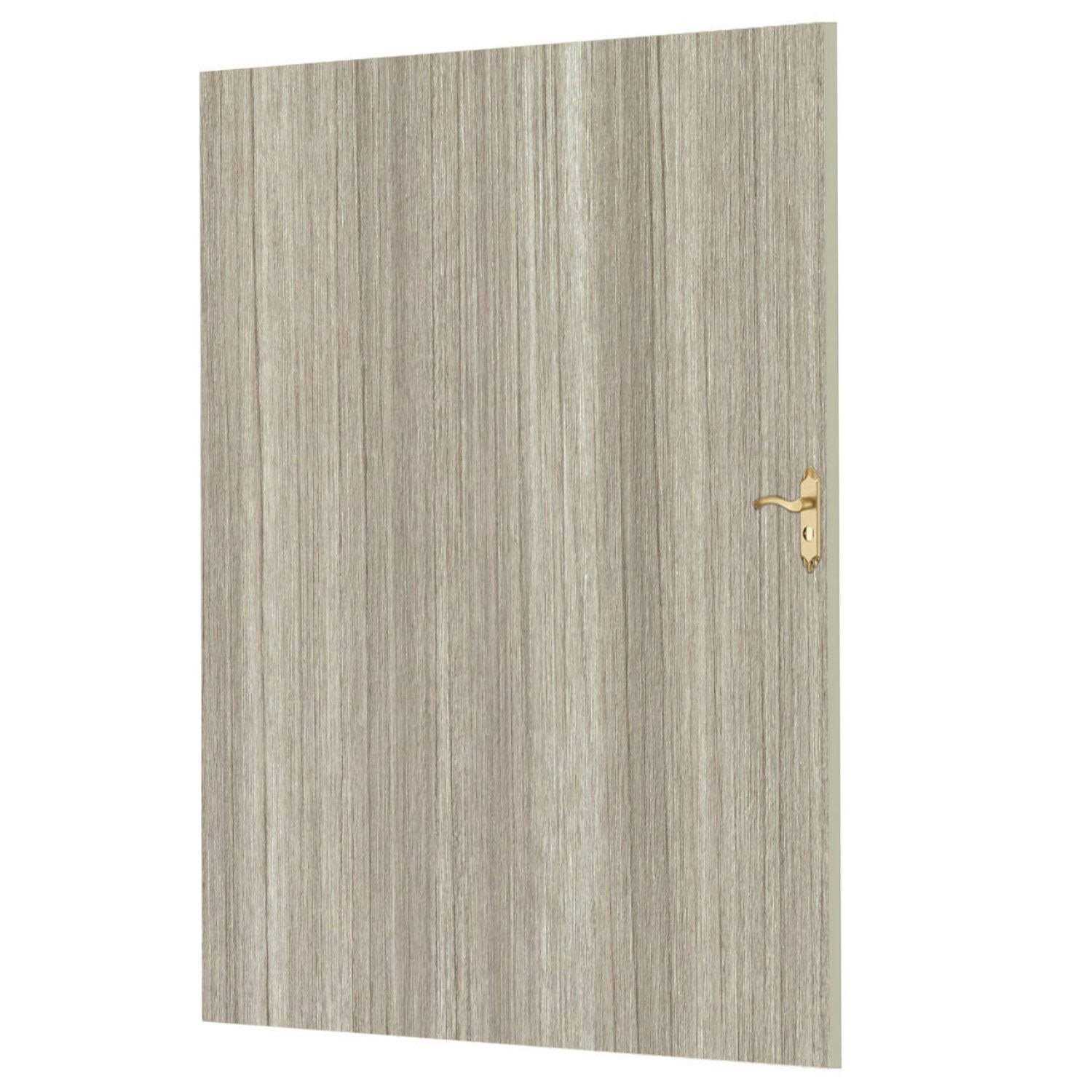 From Plain To Beautiful In Hours Faux Wood Peel and Stick PVC Door Skin - MT - Mrs Treak