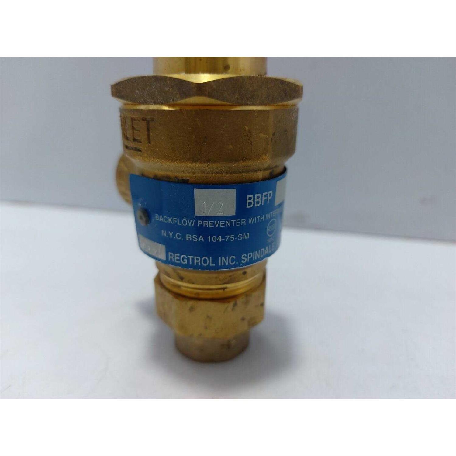Watts 0063030 3/4 in Bronze Reduced Pressure Zone Assembly Backflow Preventer - MT - Mrs Treak