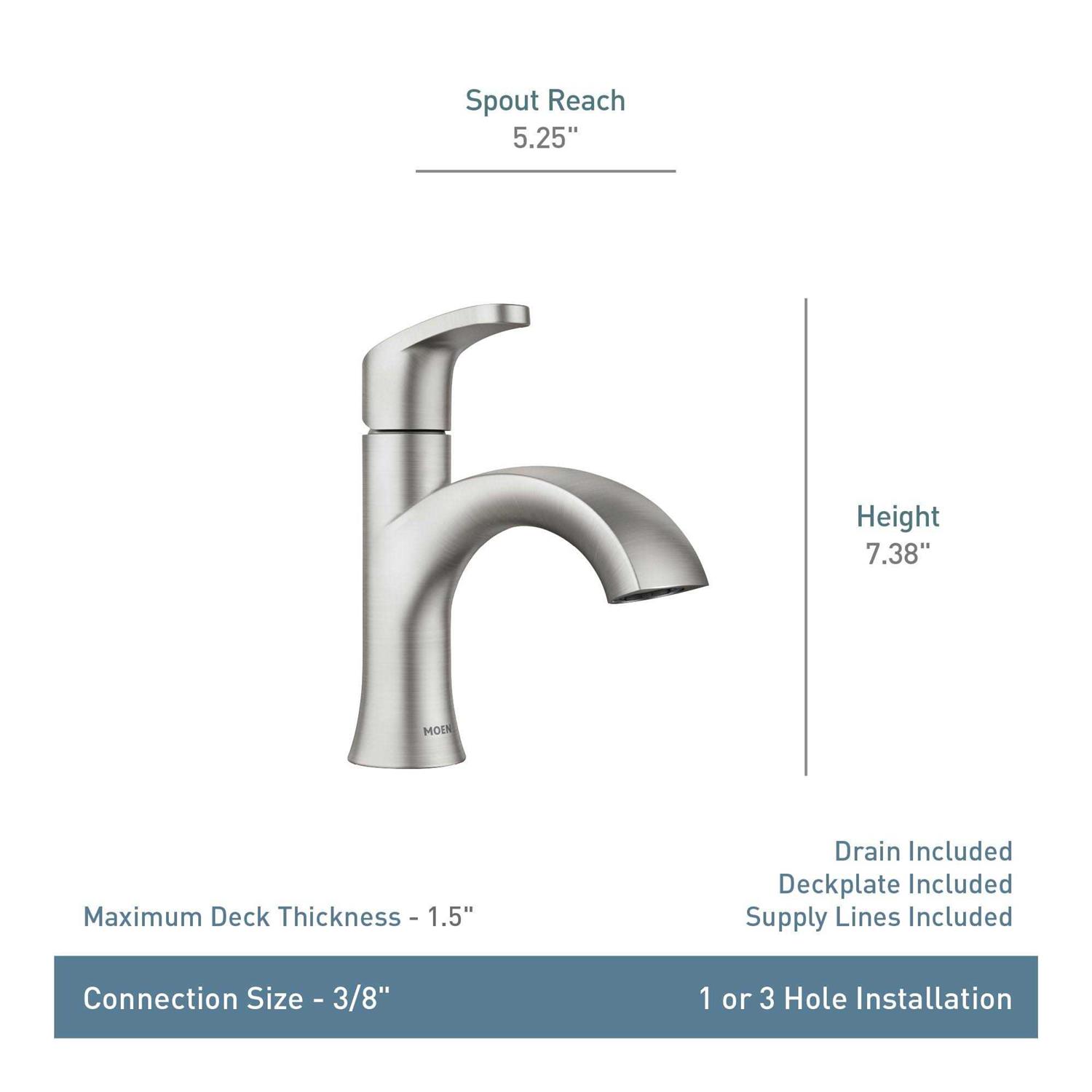 Moen Karis Single Handle Bathroom Faucet - MT - Mrs Treak
