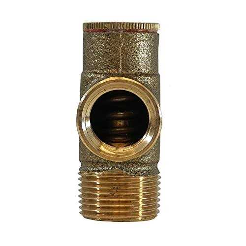 Merrill Mfg PRVNL75100 No Lead Brass Pressure Relief Valve 100 PSI - MT - Mrs Treak
