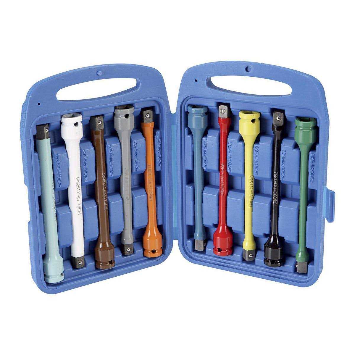 Pittsburgh Automotive 1/2 in. Drive Impact Flip Socket Set - MT - Mrs Treak