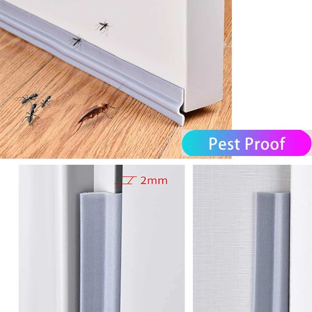 cuysfead 118 Inch Window Draft Stopper Foam Seal Strip Self Adhesive, Window Insulation and Door Side Weather Stripping Soundproof - MT - Mrs Treak