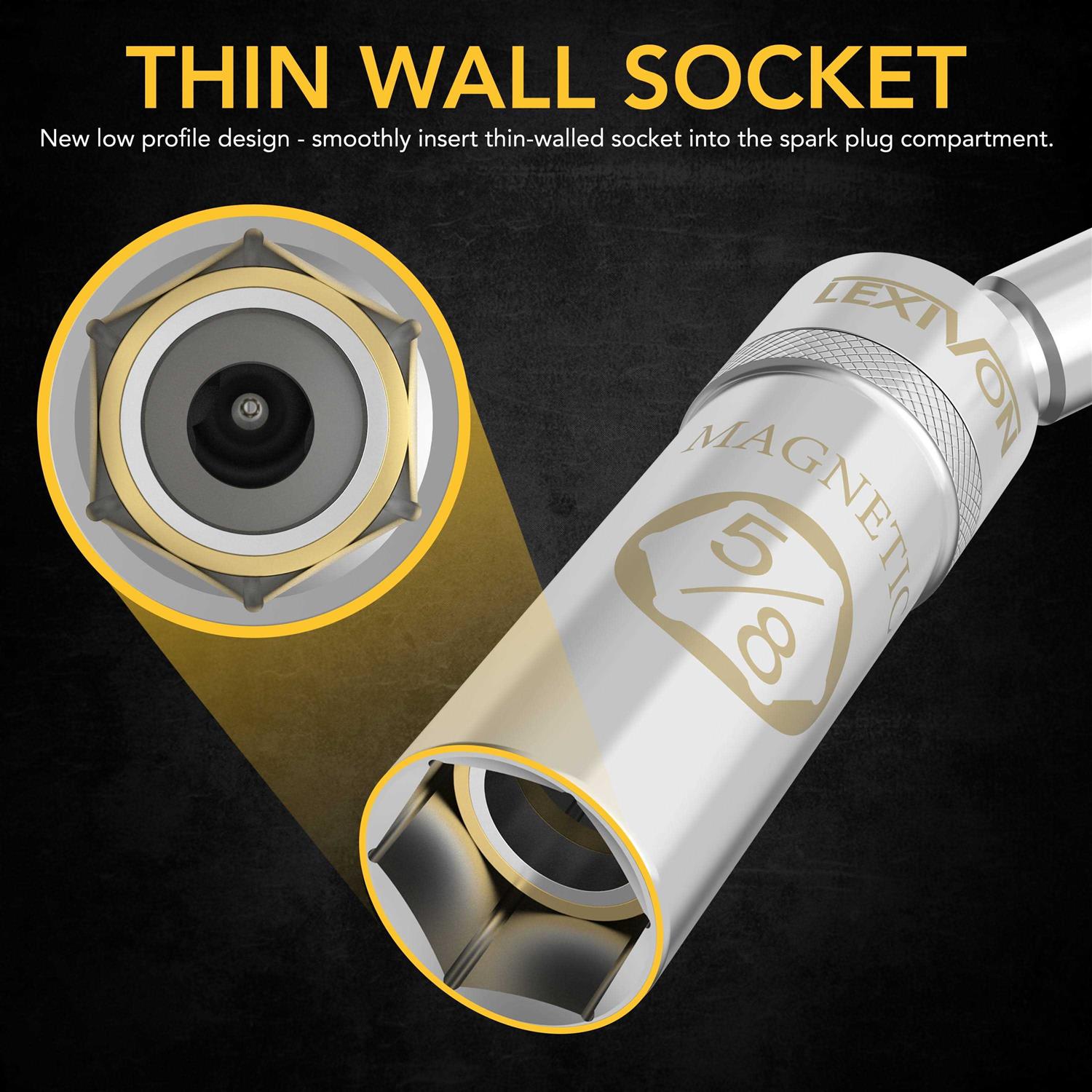 Lexivon Master Torx Bit Socket Set Premium S2 Alloy Steel Complete 34-Piece - MT - Mrs Treak