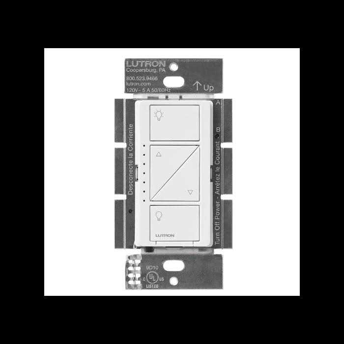 Lutron P-PKG1W-WH-R Dimmer - MT - Mrs Treak