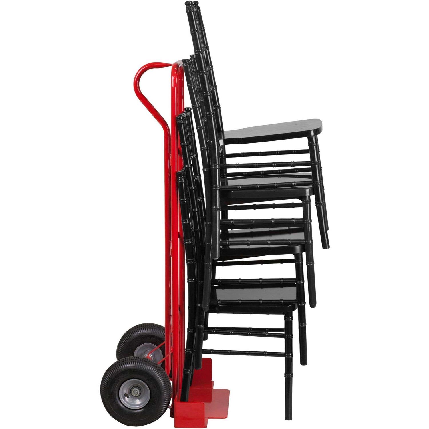 Flash Furniture Hawkins Heavy Duty Folding Table & Chairs Mobile Cart-Locking Wheels QIN - MT - Mrs Treak