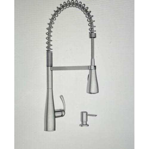 Moen Essie Single-Handle Spring Pulldown Sprayer Kitchen Faucet - MT - Mrs Treak