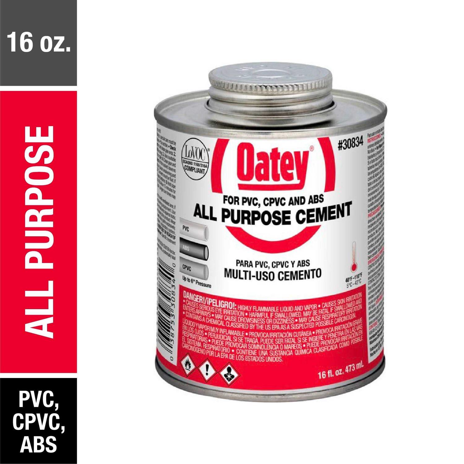 Oatey All Purpose Cement - MT - Mrs Treak