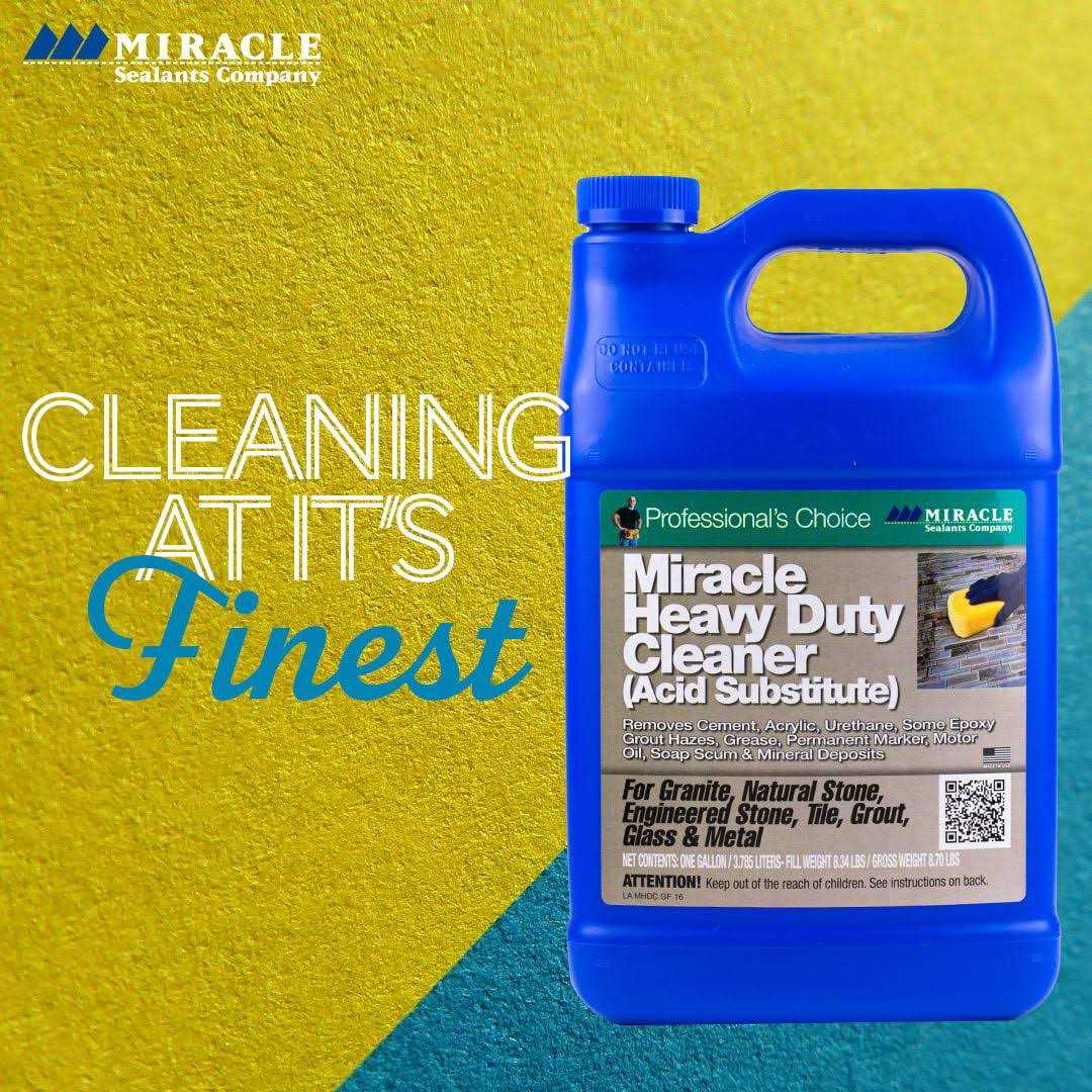 Miracle Sealants Heavy Duty Acid Cleaner HDAC6QT - MT - Mrs Treak