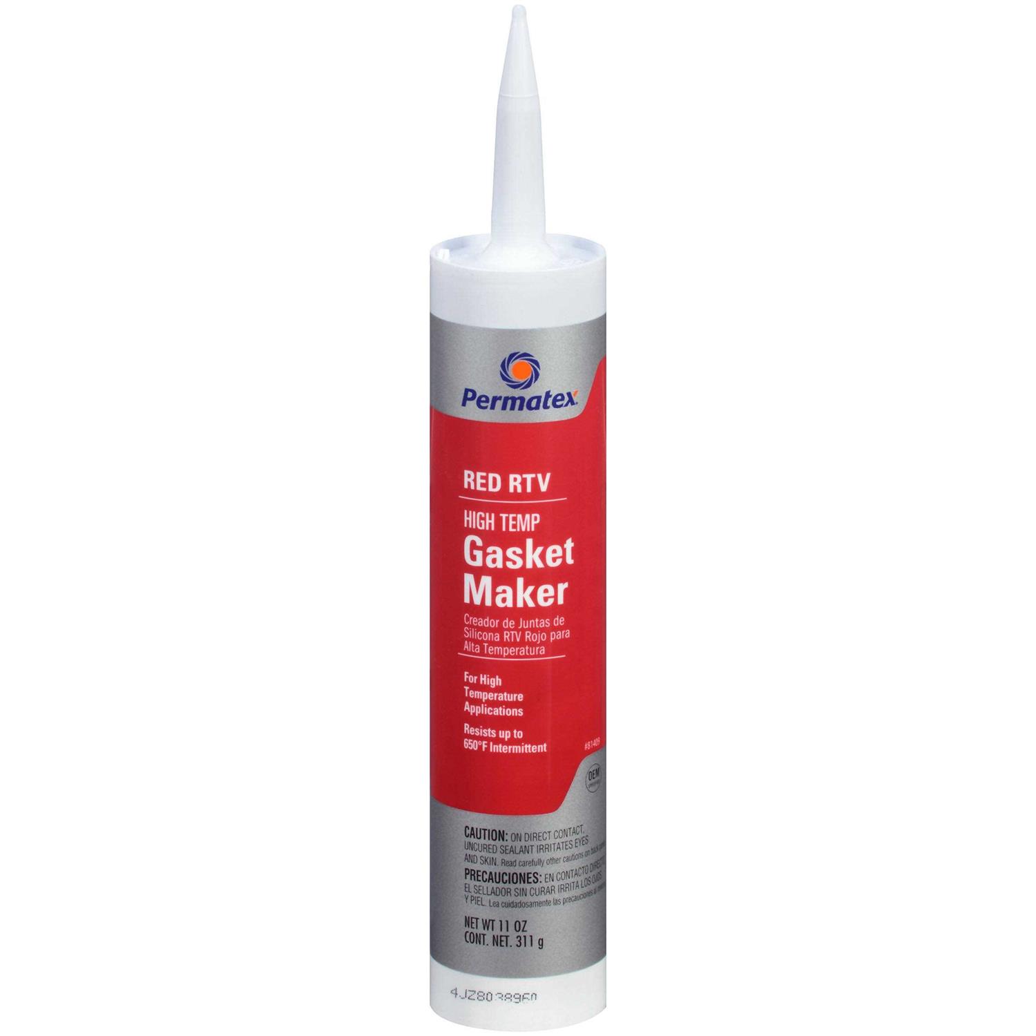 Permatex 81409 High-Temp Red RTV Silicone Gasket - MT - Mrs Treak