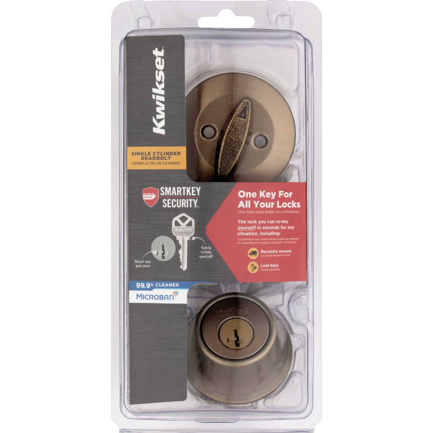 Kwikset Single Cylinder Deadbolt SmartKey - MT - Mrs Treak