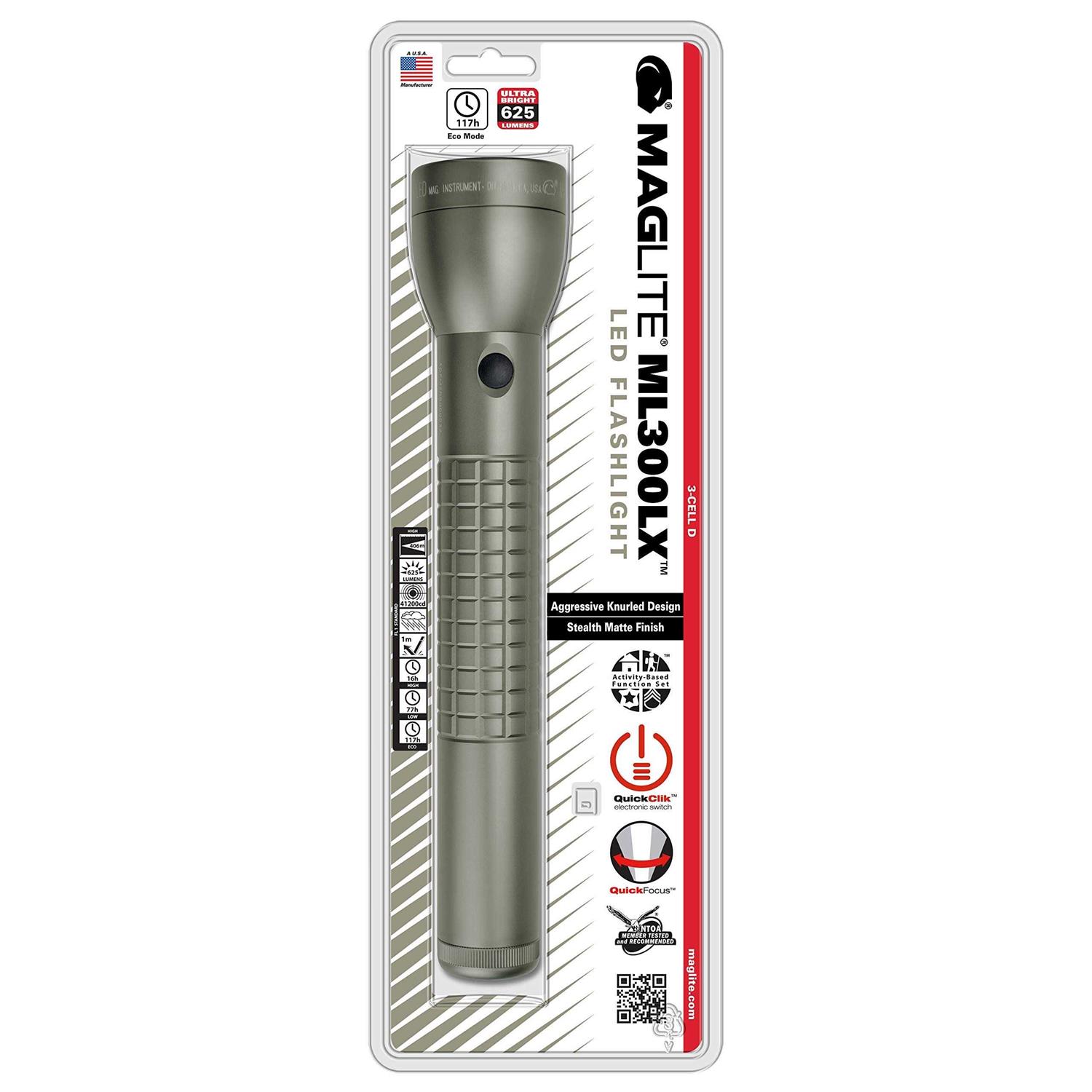 Maglite ML300LX LED D Flashlight - MT - Mrs Treak
