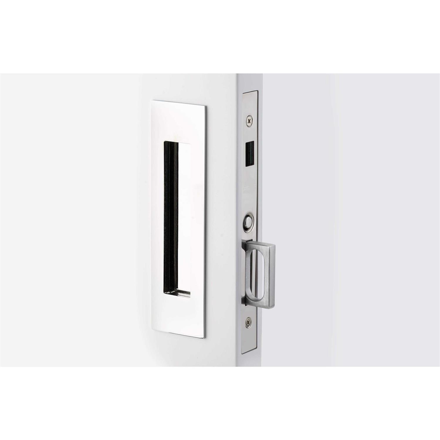 Emtek 2101MB 3-1/2 Height Passage Pocket Door Lock - MT - Mrs Treak