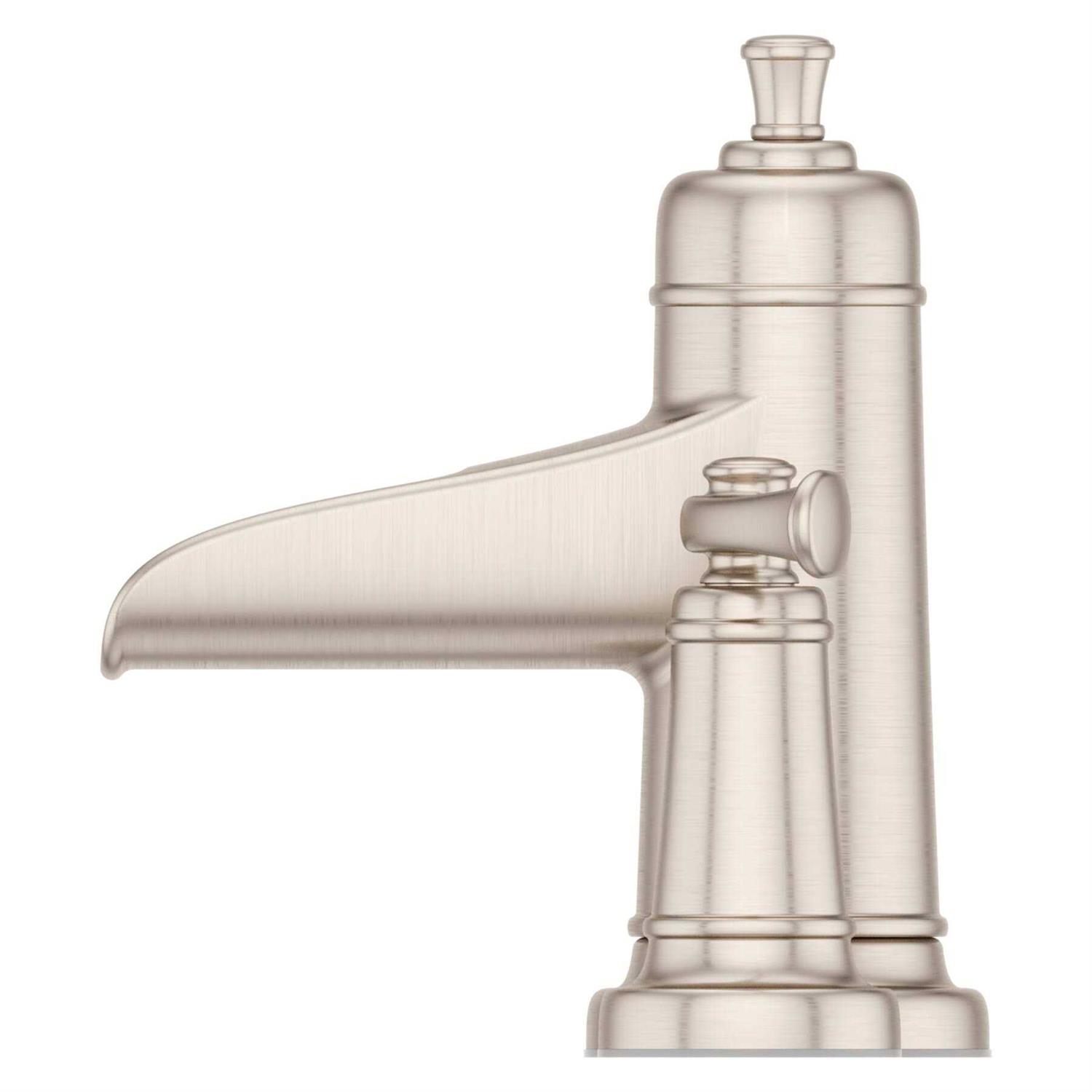 Pfister Allegan Spot Defense Stainless Steel 2-Handle Deck Mount High-Arc Kitchen Faucet - MT - Mrs Treak