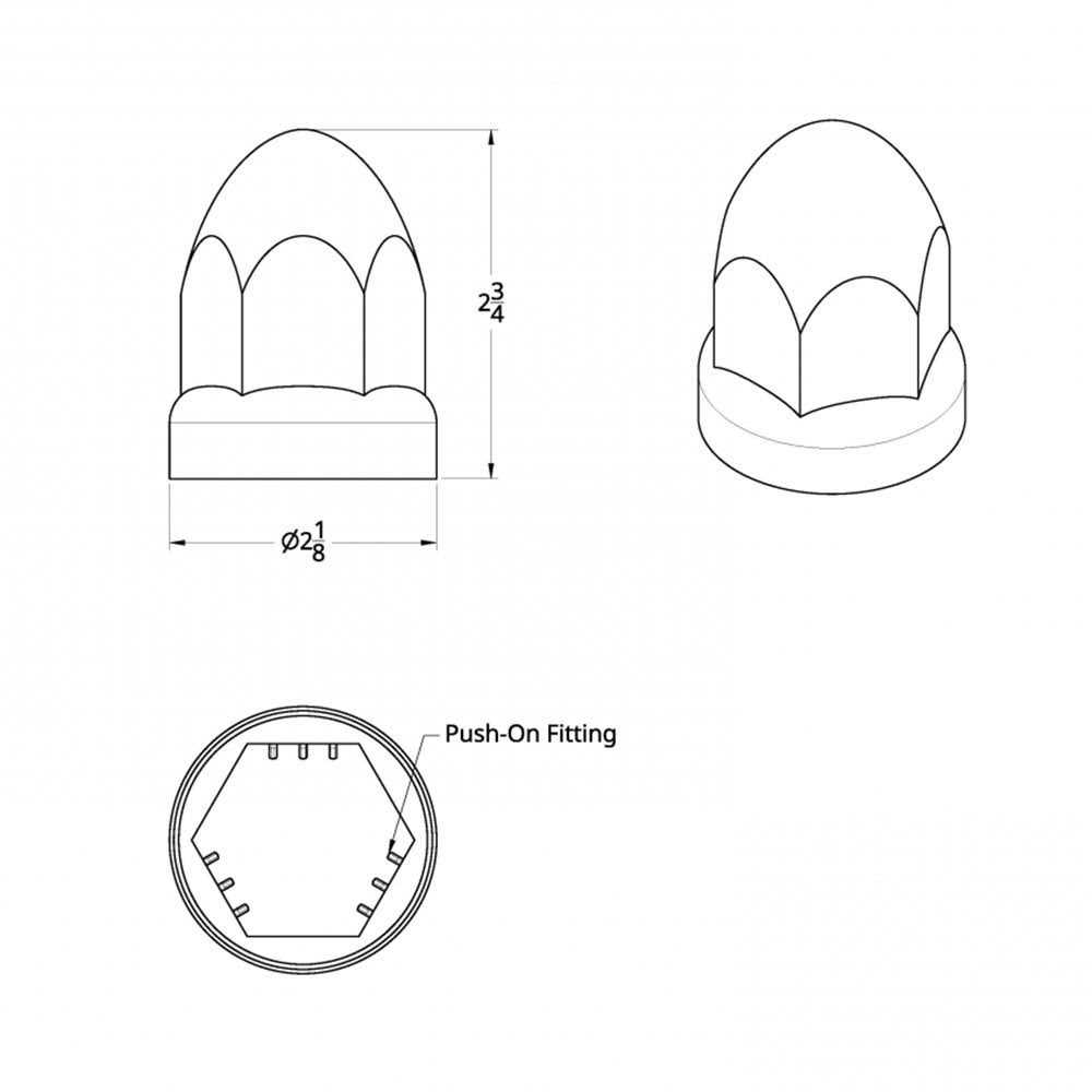 United Pacific 21233 Exhaust Muffler Shield 5 - MT - Mrs Treak