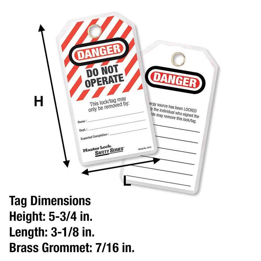 Master Lock Hasp Single Hinge 720DPF - MT - Mrs Treak