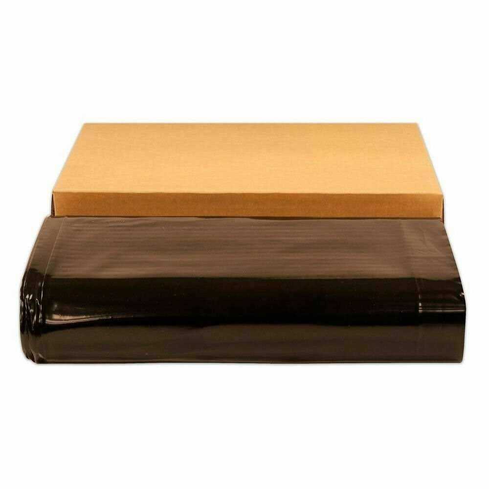 Poly America 10′ X 100′ 4 Mil Black Plastic Sheeting - MT - Mrs Treak